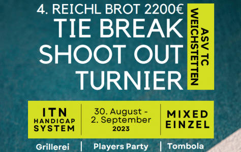 4. Reichl Brot 2200€ Tie Break Shoot Out Turnier
